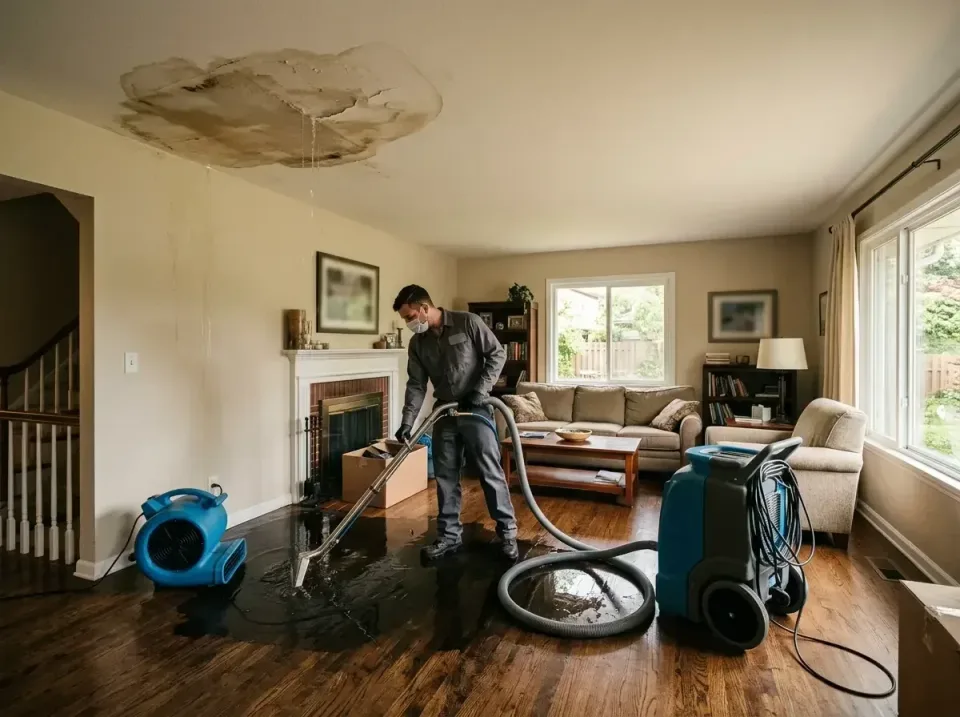 attic-pipe-burst-ceiling-drip-008 — frequently asked questions, Water Damage Restoration & Carpet Care in Stillwater, OK